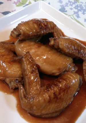 ♪手羽先の甘酢煮♪-レシピのメイン写真