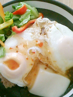 お手軽♪たまご丼(めんつゆ仕立て)-レシピのメイン写真