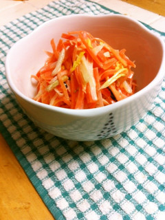 にんじんと白菜のお茶漬けサラダ-レシピのメイン写真