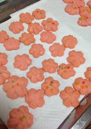 絞り出し桜クッキー-レシピのメイン写真