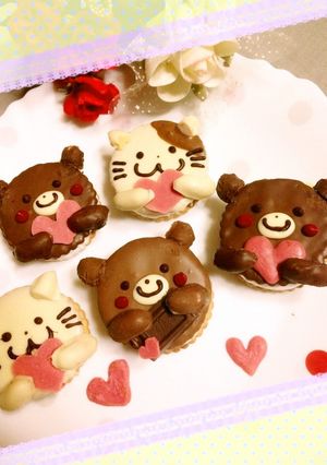 バレンタインに♡マシュマロチョコサンド-レシピのメイン写真