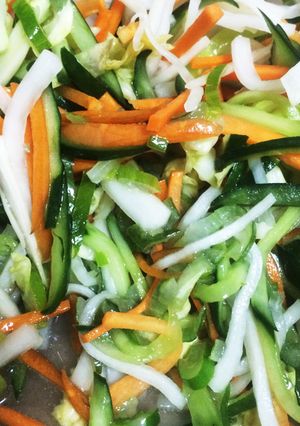 生野菜のナムル風-レシピのメイン写真