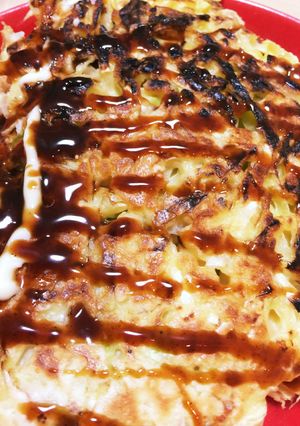 キャベツたっぷりお好み焼き風-レシピのメイン写真
