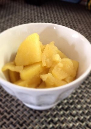 1歳のおやつ☆りんごとさつまいもの甘煮-レシピのメイン写真