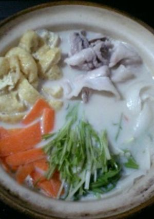 湯葉まで食べれる♪豆乳鍋☆-レシピのメイン写真