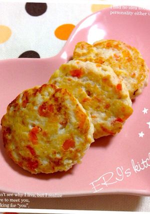 離乳食♡麩わ麩わお豆腐ハンバーグ-レシピのメイン写真