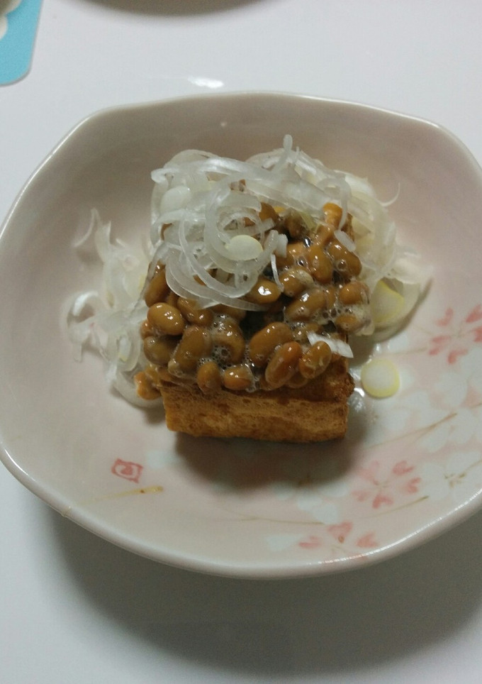 厚揚げ納豆-レシピのメイン写真