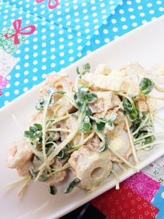 ちくわチーズのたらこマヨあえ-レシピのメイン写真
