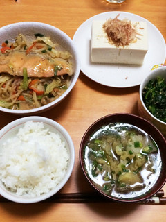 鮭のちゃんちゃん焼き風-レシピのメイン写真