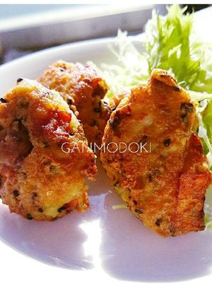 お弁当お野菜おかず:がんももどきナゲット-レシピのメイン写真