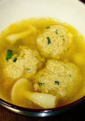 ぷるぷる肉団子のスープ-レシピのメイン写真