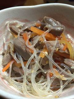 砂ズリの酢の物-レシピのメイン写真