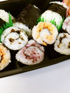 一度で、3色海苔巻き-レシピのメイン写真