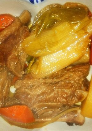 簡単炊飯器ｽﾍﾟｱﾘﾌﾞｺｰﾗｻｲダｰ煮-レシピのメイン写真
