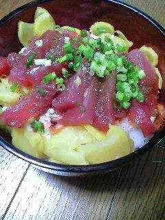 簡単マグロ丼!-レシピのメイン写真