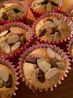 バレンタイン❤︎簡単チョコバナナマフィン-レシピのメイン写真