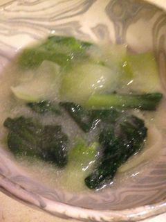 青梗菜のクリーム煮-レシピのメイン写真