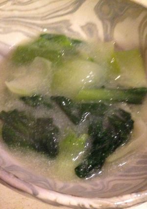 青梗菜のクリーム煮-レシピのメイン写真