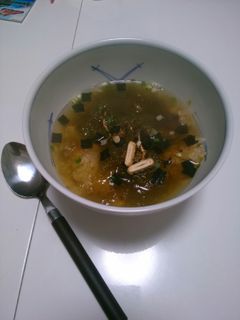 とろろ昆布おこげ茶漬け-レシピのメイン写真