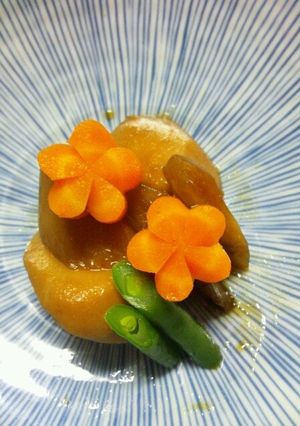人参の薄あま煮　料理の彩りに♪-レシピのメイン写真