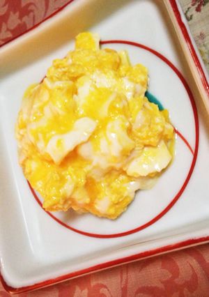ココナッツオイルで♪スクランブルエッグ-レシピのメイン写真