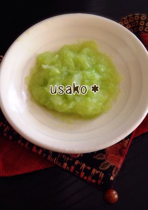 離乳食中期★べたべた野菜-レシピのメイン写真