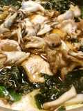 鶏肉のスピーディー醬油鍋♪