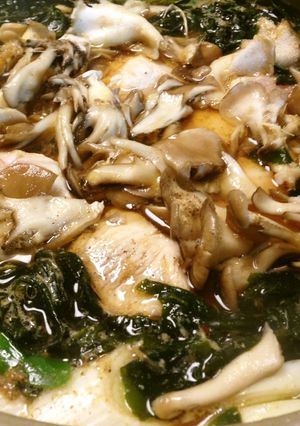 鶏肉のスピーディー醬油鍋♪-レシピのメイン写真
