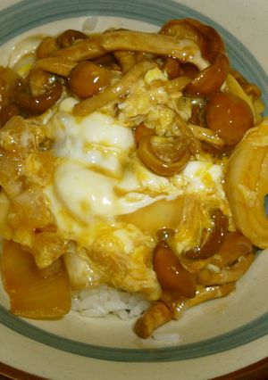 なめこ丼-レシピのメイン写真
