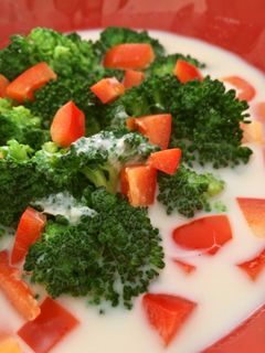 ブロッコリーの和風ミルク煮-レシピのメイン写真