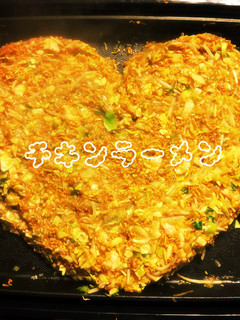 チキンラーメンもんじゃ♡-レシピのメイン写真