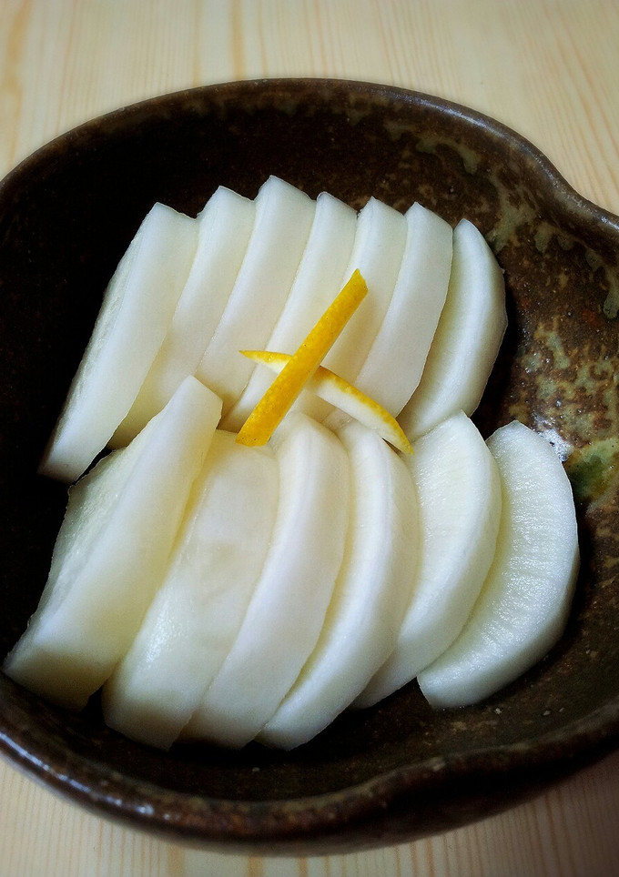 簡単すぐできる大根の漬物-レシピのメイン写真