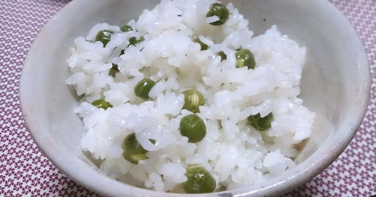 炊飯器だけで美味しい豆ごはん 鍋いらず by そうこ