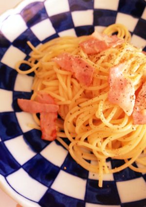 超簡単！ なんちゃってカルボナーラ-レシピのメイン写真