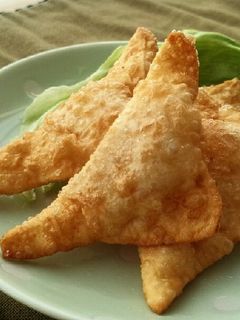 揚げ餃子★ツナとジャガイモのカレー風味-レシピのメイン写真
