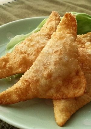 揚げ餃子★ツナとジャガイモのカレー風味-レシピのメイン写真