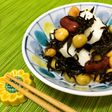 ひじきと長芋とお豆のサラダ