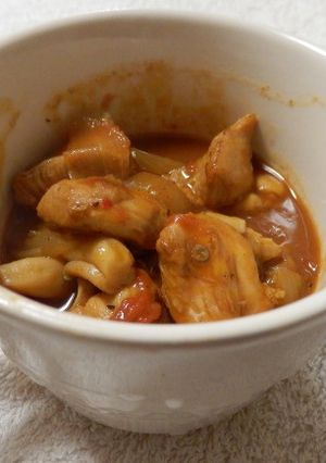 トマト缶を使って、カレーを作りました。-レシピのメイン写真