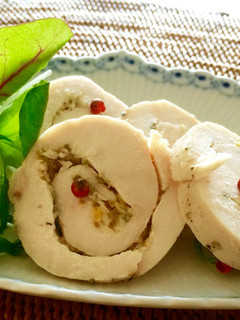 塩レモンとハーブの鶏ハム♪-レシピのメイン写真