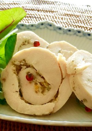 塩レモンとハーブの鶏ハム♪-レシピのメイン写真