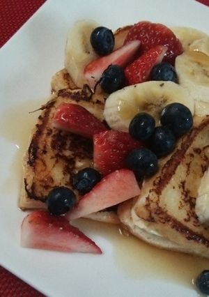 クリームチーズトーストハワイ風-レシピのメイン写真