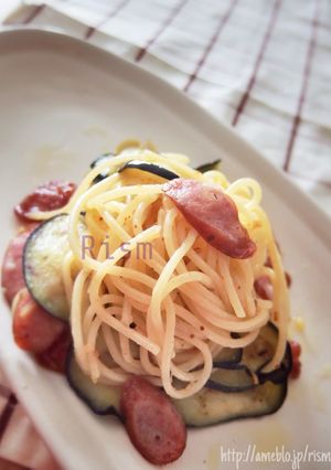 楽々!七味唐辛子でペペロンチーノ♫-レシピのメイン写真