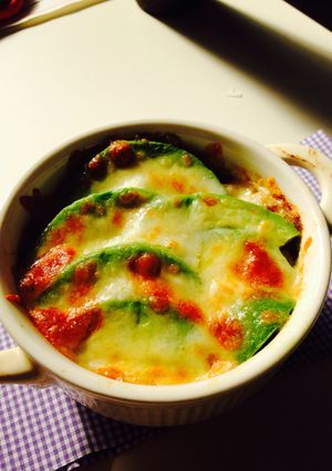 ☆お1人ランチ☆残りカレーでアボカドリア-レシピのメイン写真