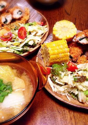 しそチーズのささみカツ♡-レシピのメイン写真