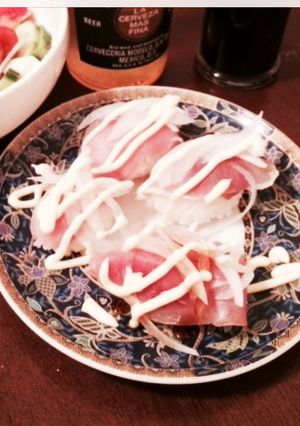 生ハム寿司-レシピのメイン写真