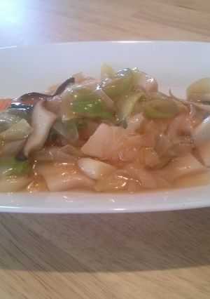 鮭のネギとエリンギあんかけ-レシピのメイン写真