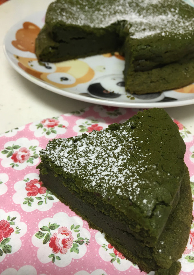 メレンゲ不要♡濃厚抹茶のガトーショコラ-レシピのメイン写真