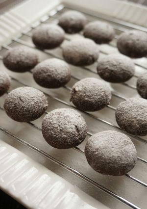 mバレンタインに♪スノーボールクッキー-レシピのメイン写真