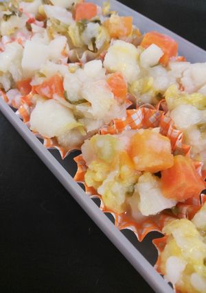 離乳食後期～冷凍野菜mixの12アレンジ-レシピのメイン写真
