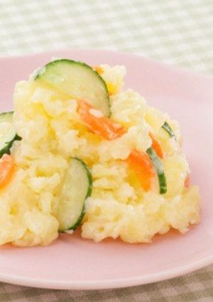 卵不使用☆1歳からのポテトサラダ-レシピのメイン写真
